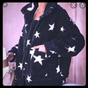 A Star Is Born Pocketed Sherpa Jacket